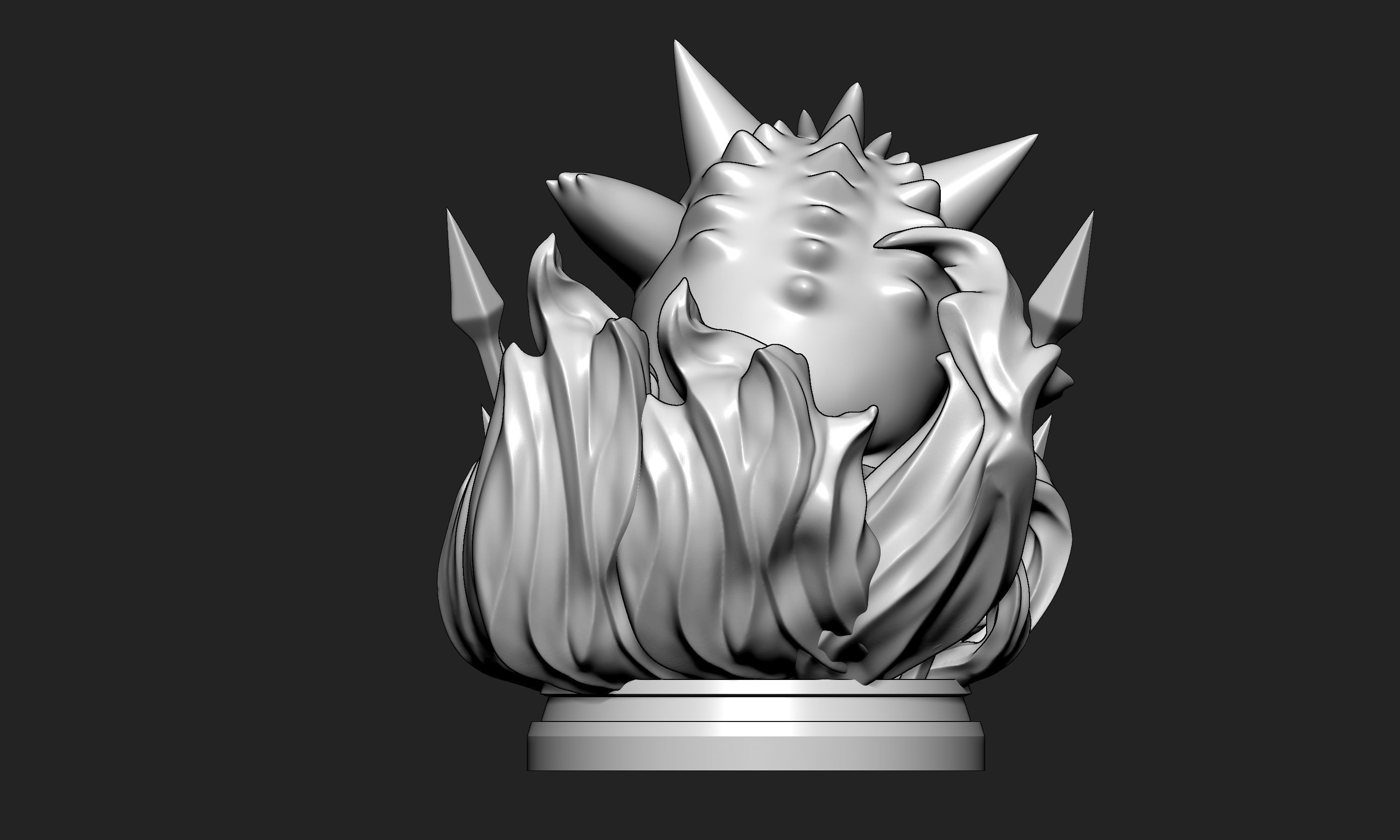 Pokemon - Gengar Figure  3D print model_11