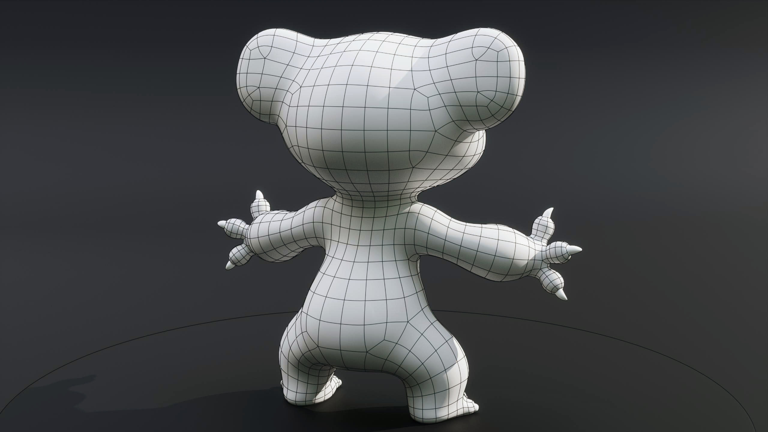 Koala Character - Fully Rigged 3D model_18