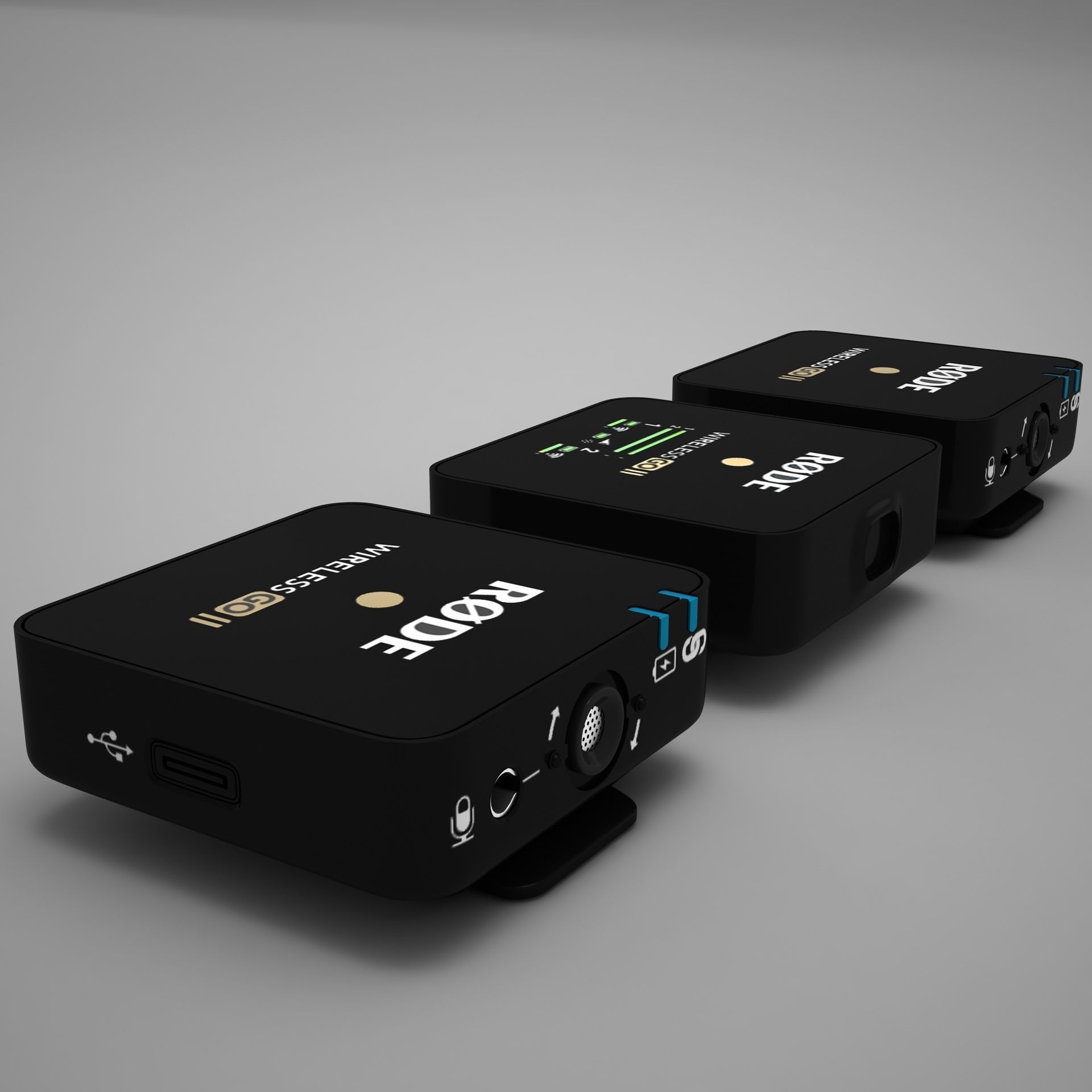 RODE Wireless II 3D model_2