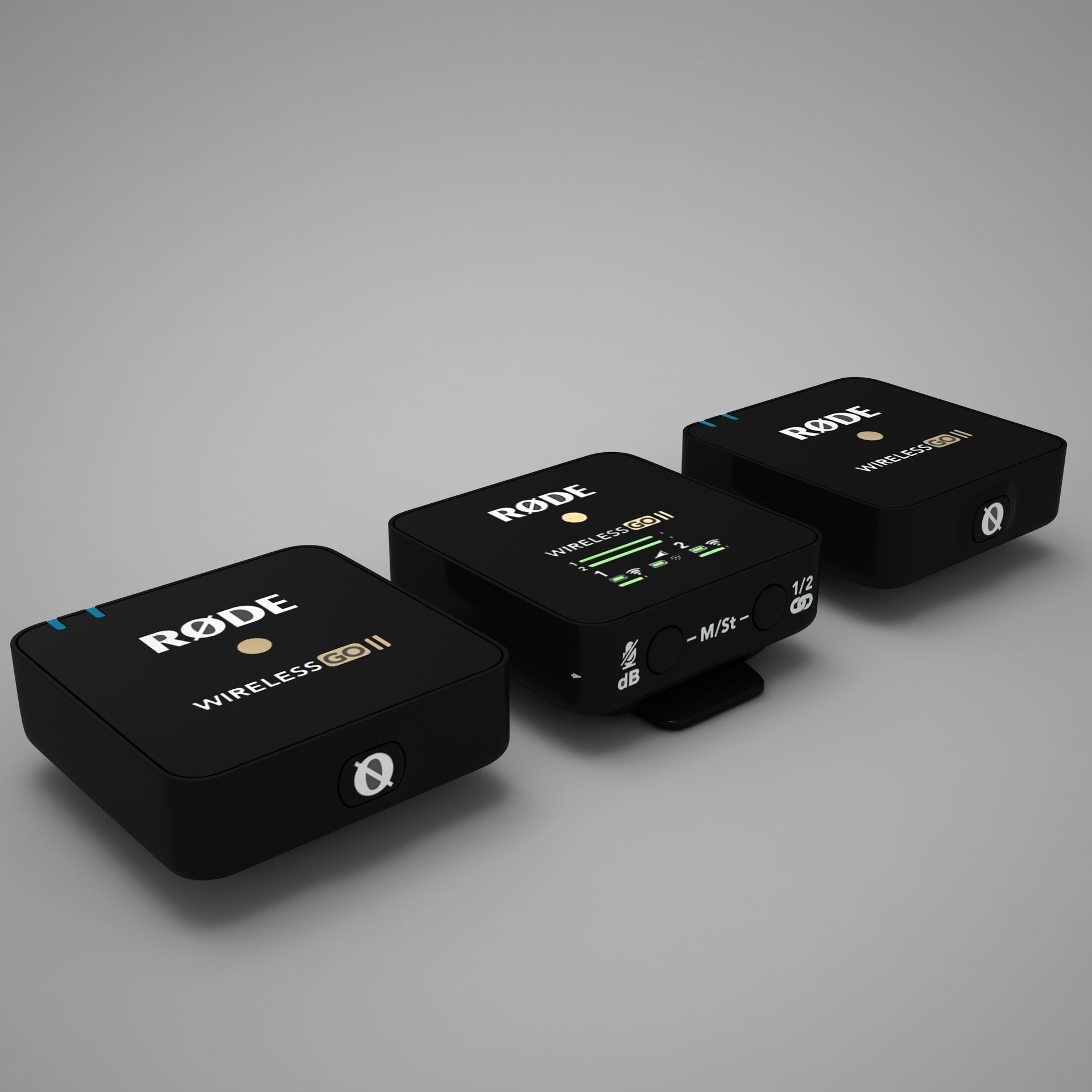 RODE Wireless II 3D model_8