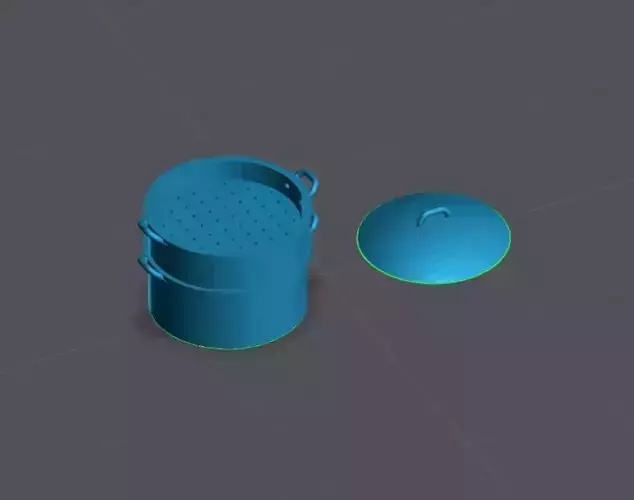 Food Steamer 64 Scale 3D print model