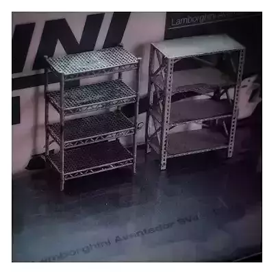 Rack Garage 64 Scale 3D print model
