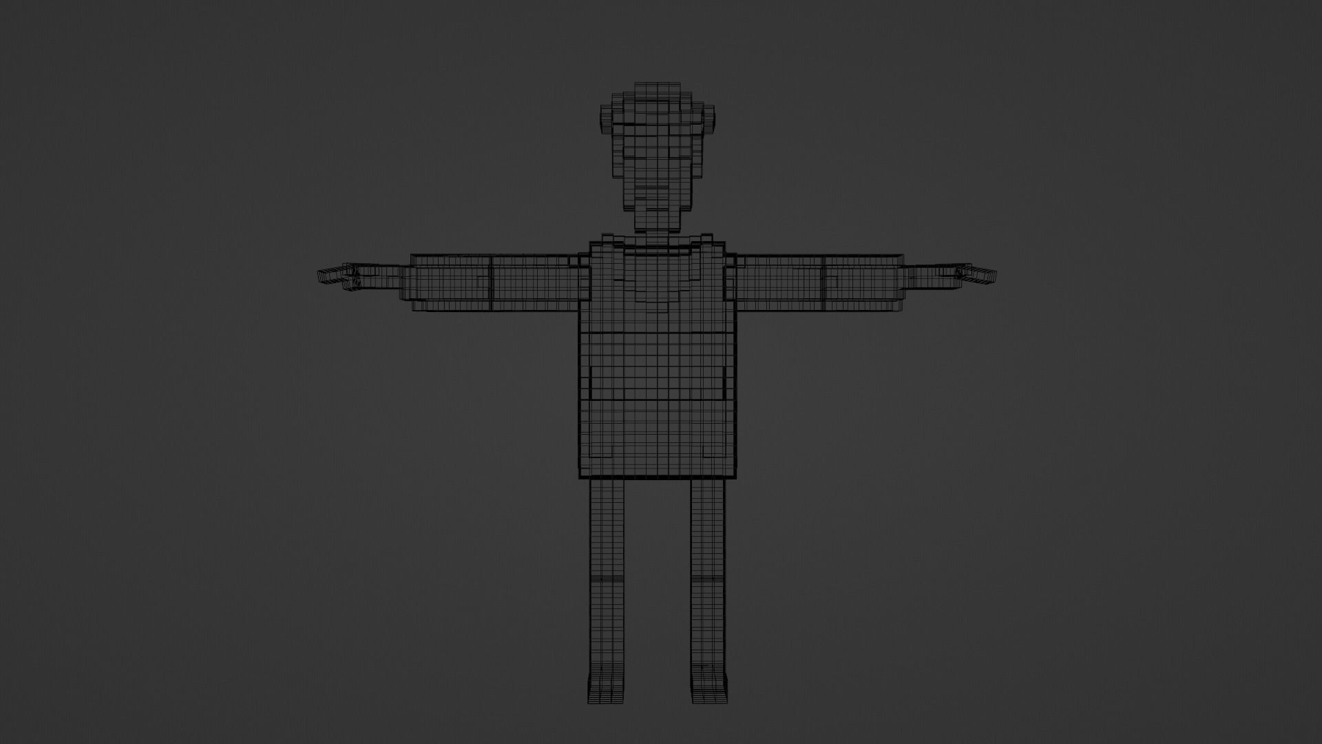 CIVILIANS 2 VOXEL CHARACTER Low-poly 3D model_5
