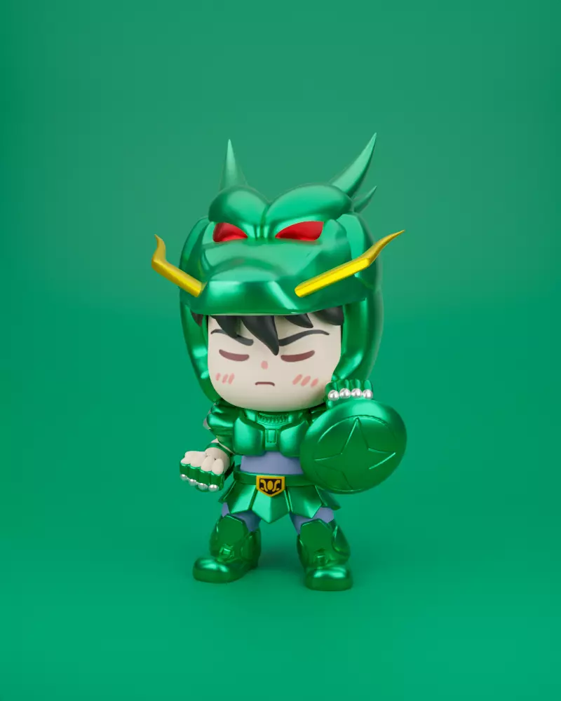 Dragon Shiryu 3D print model_0