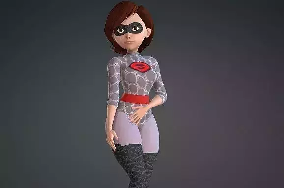 CC Avatar - The incredible - Helen Parr 3D model