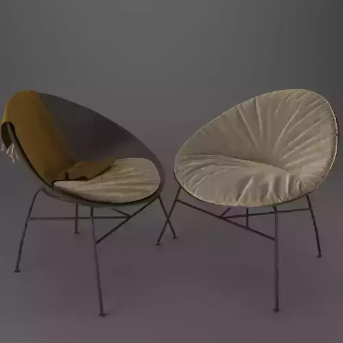 arper chair Free 3D model