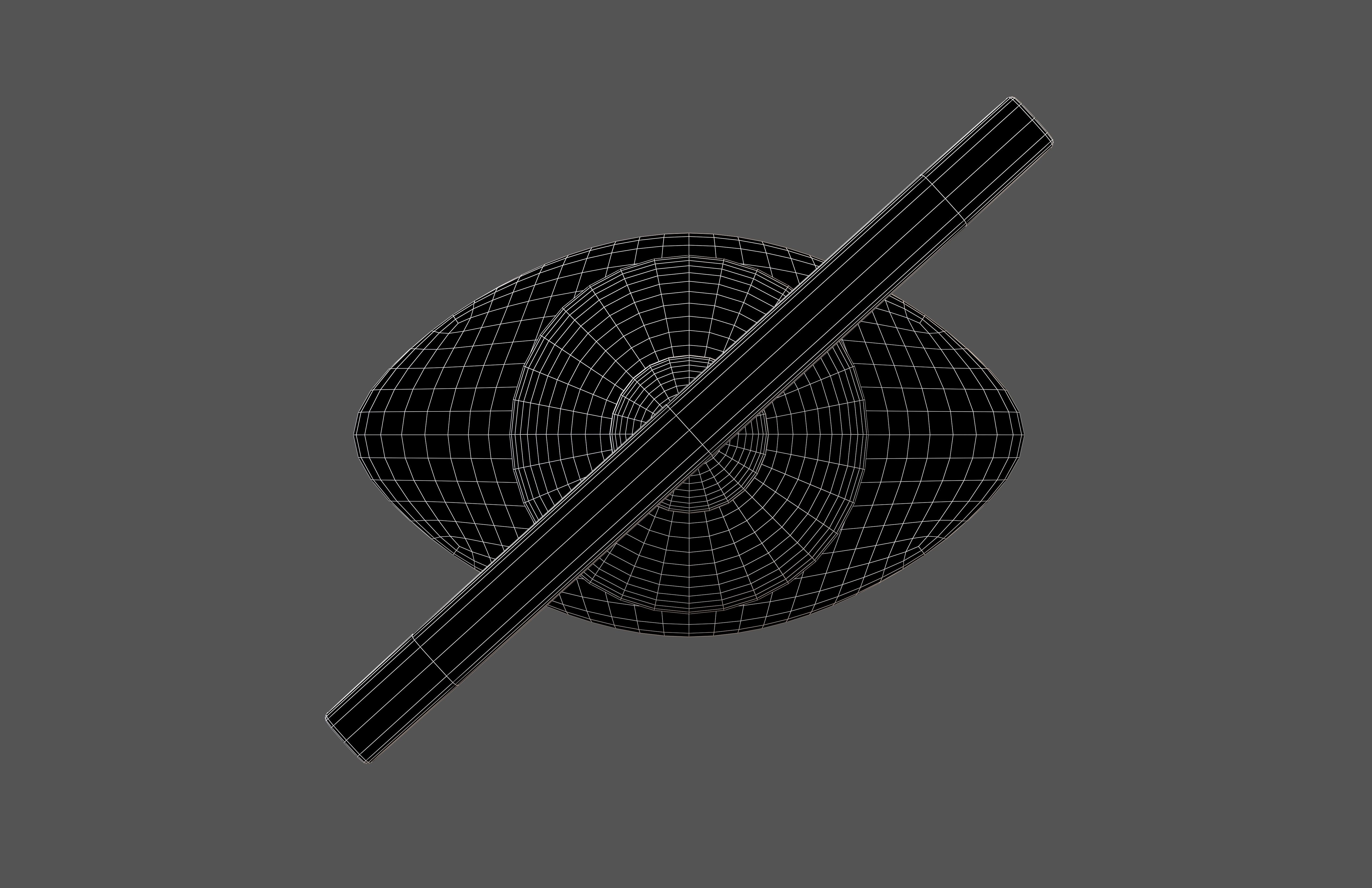 Invisibility Icon V1 001 Low-poly 3D model_5