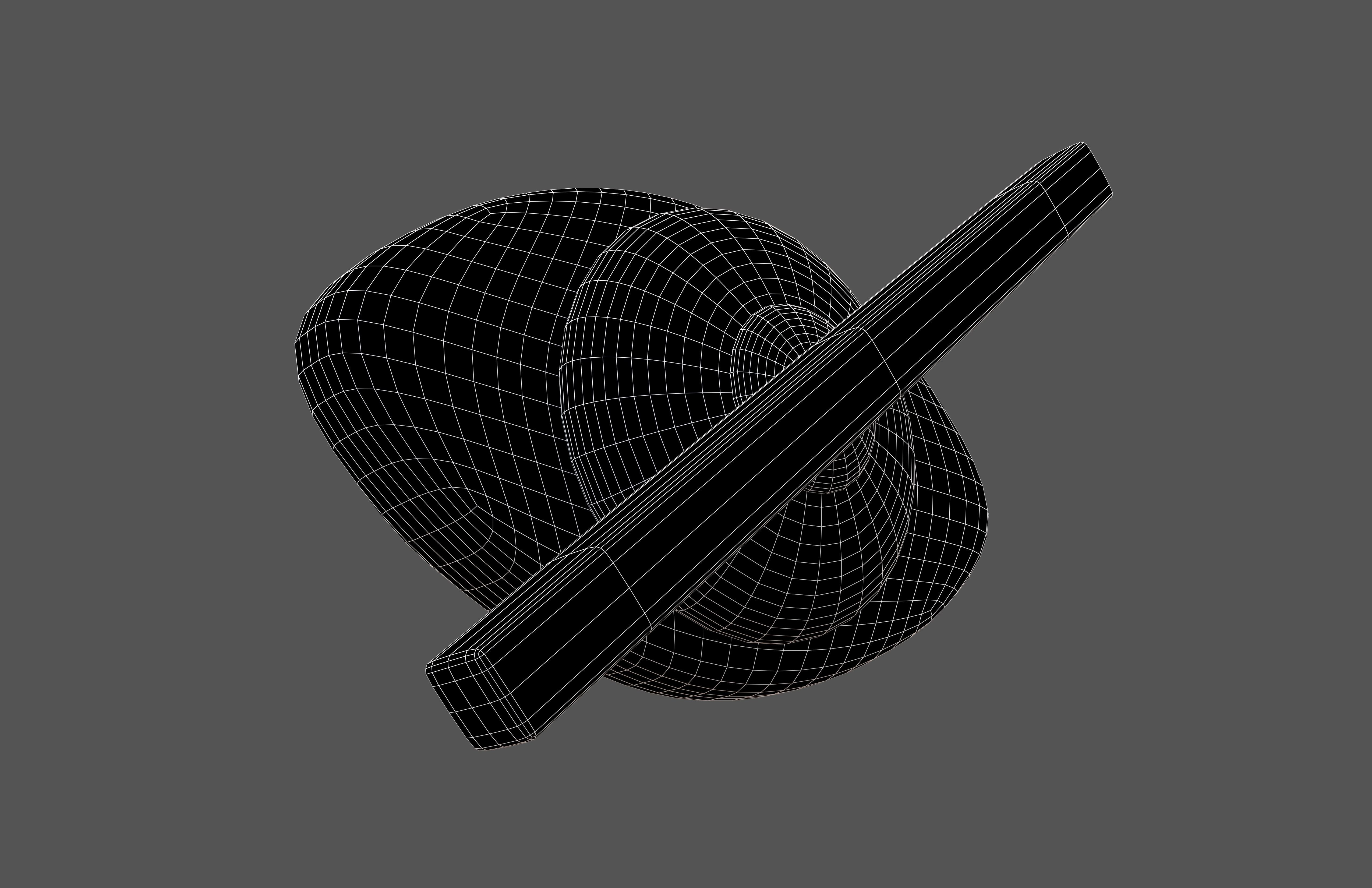 Invisibility Icon V1 002 Low-poly 3D model_7