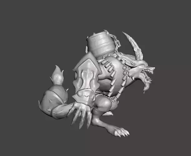 Winterblessed Warwick 3D Model