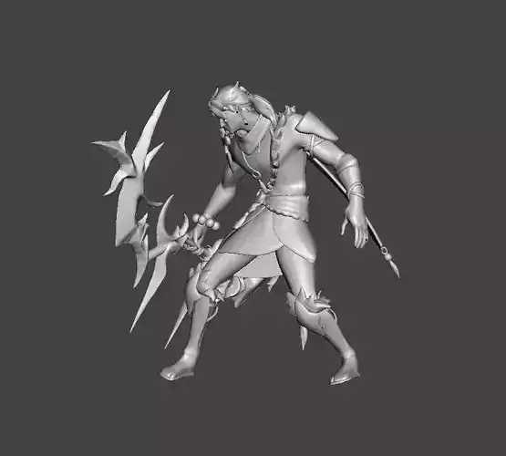 Bloodmoon Varus 3D Model 3D print model