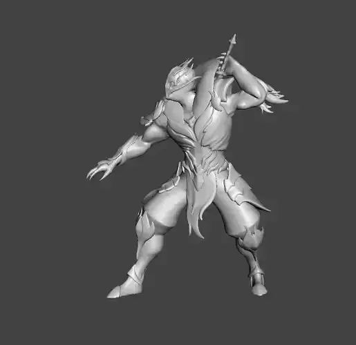Ashen Guardian Shen 3D Model