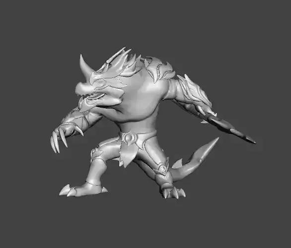 Dawnbringer Renekton 3D Model