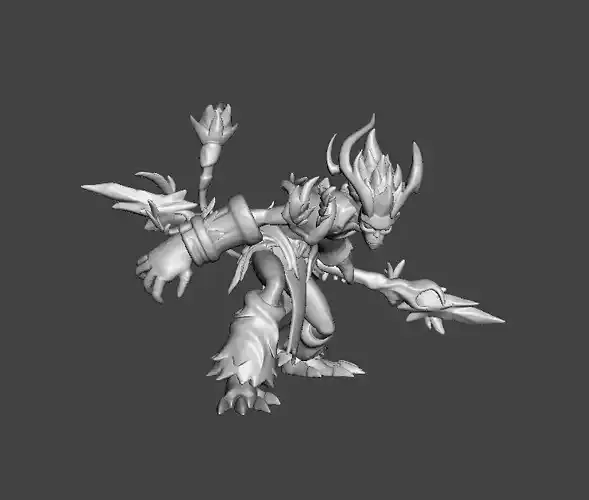 Elderwood Monkeyking 3D Model