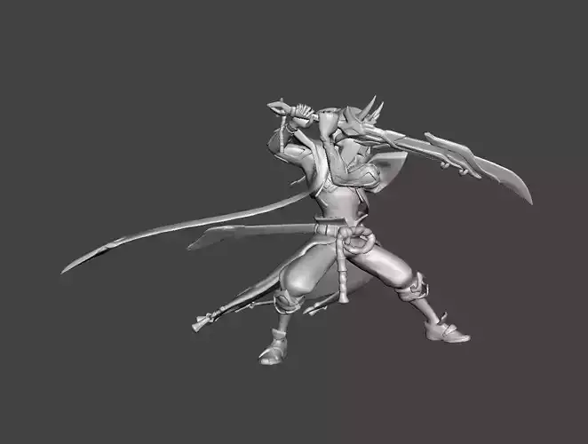 Inkshadow Master Yi 3D Model
