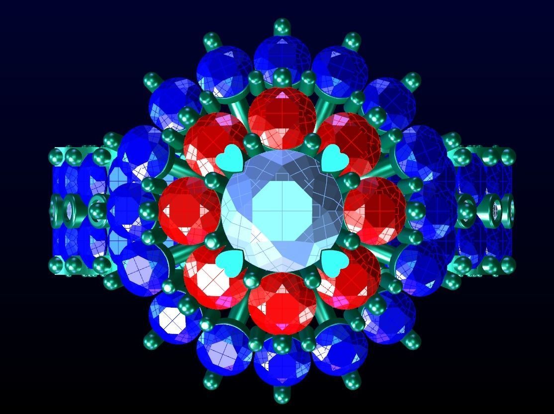 Engagement Ring 21 3D print model_6