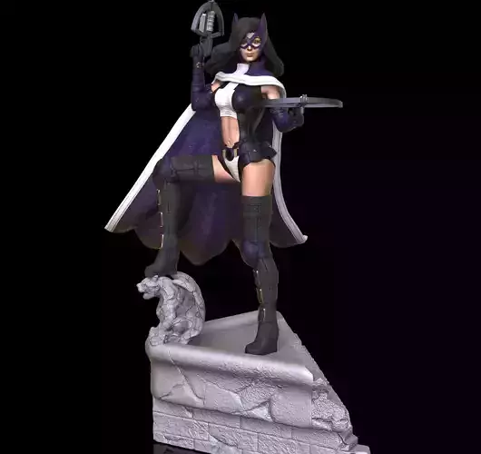 HUNTRESS DC 3D print model