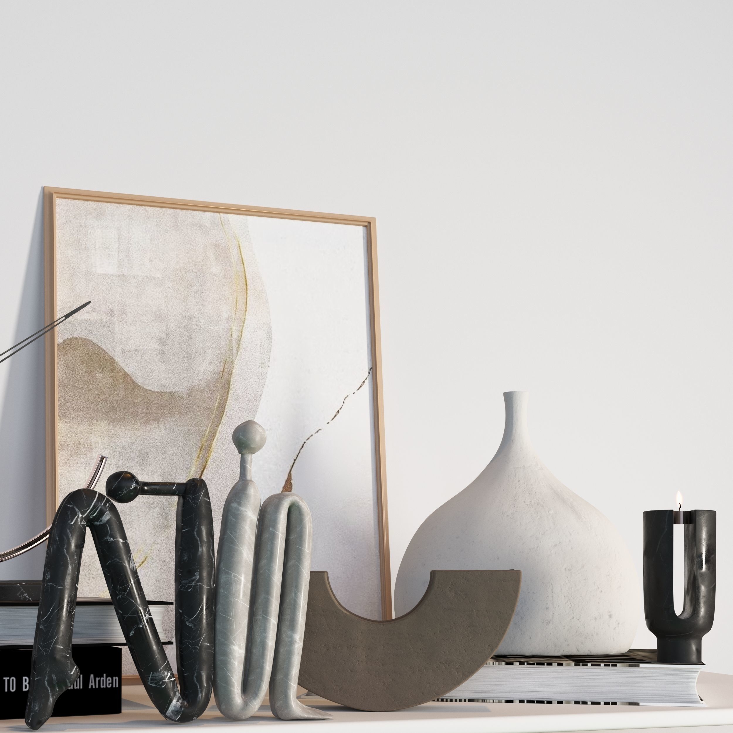 Decoraive set 01 3D model_2