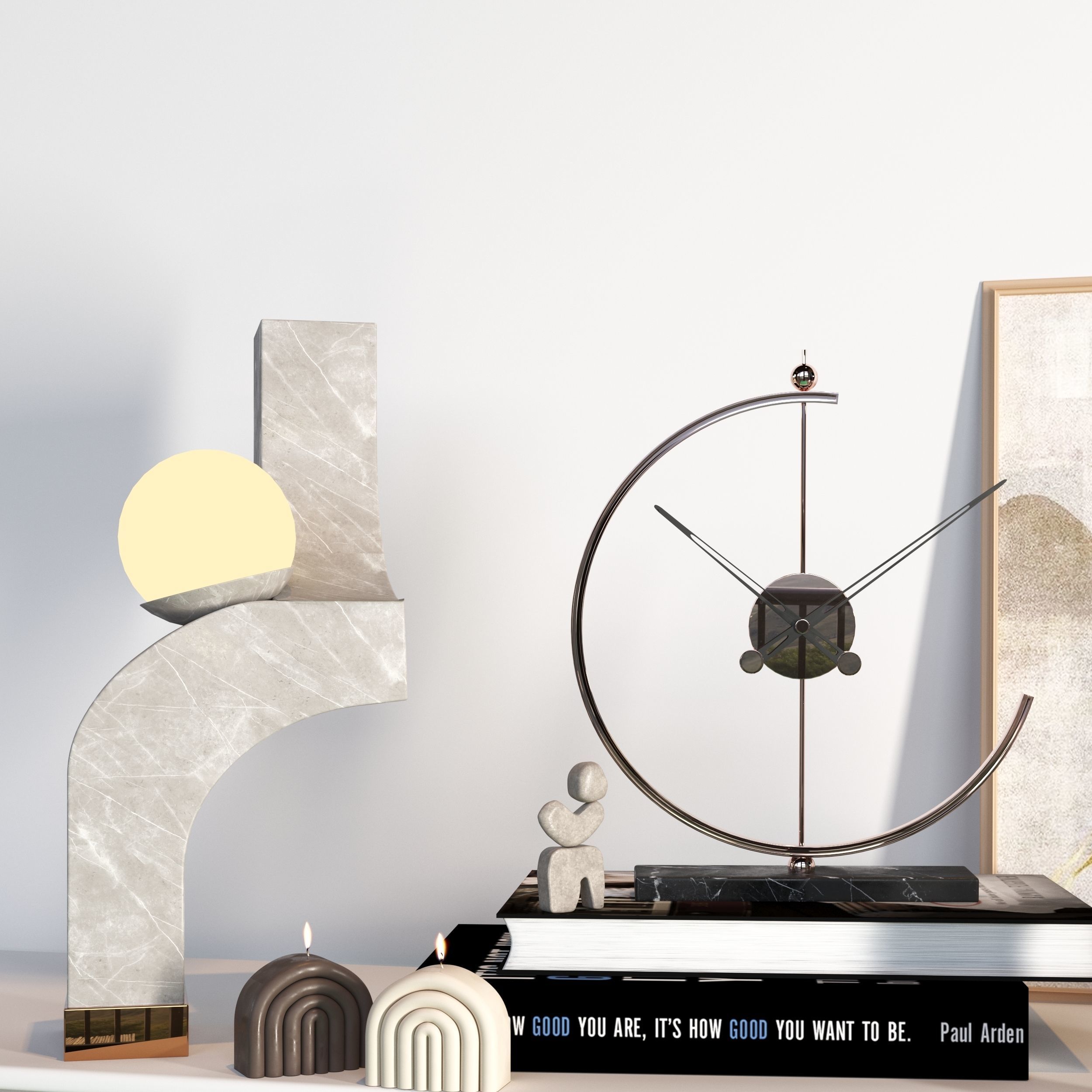 Decoraive set 01 3D model_3