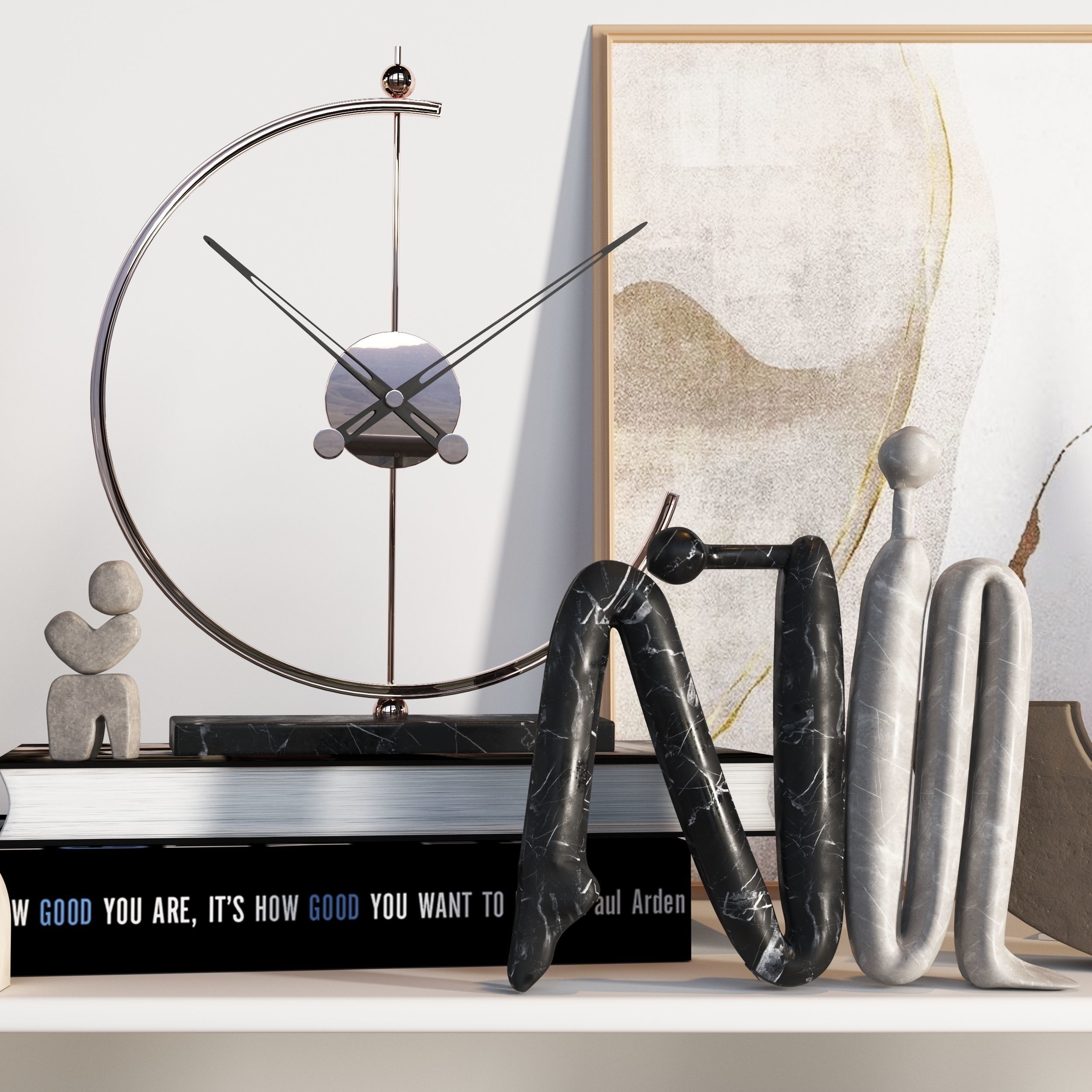 Decoraive set 01 3D model_8