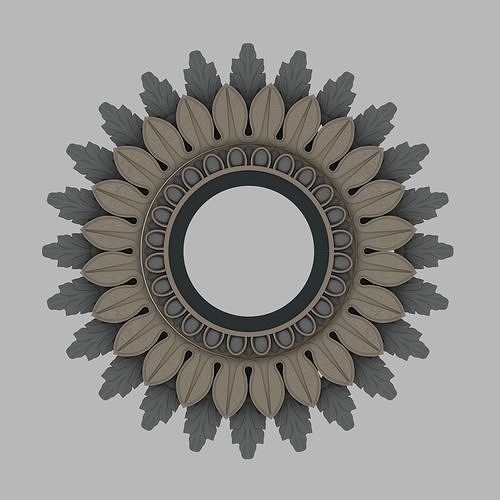 Plaster Sun 3D model