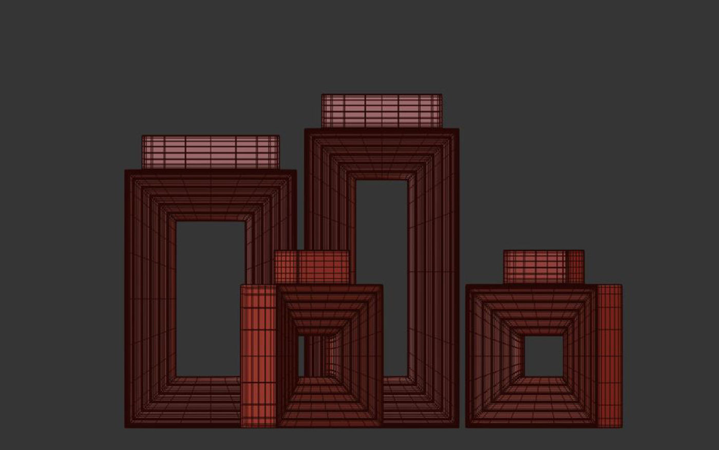 Vase 3D print model 3D model_12