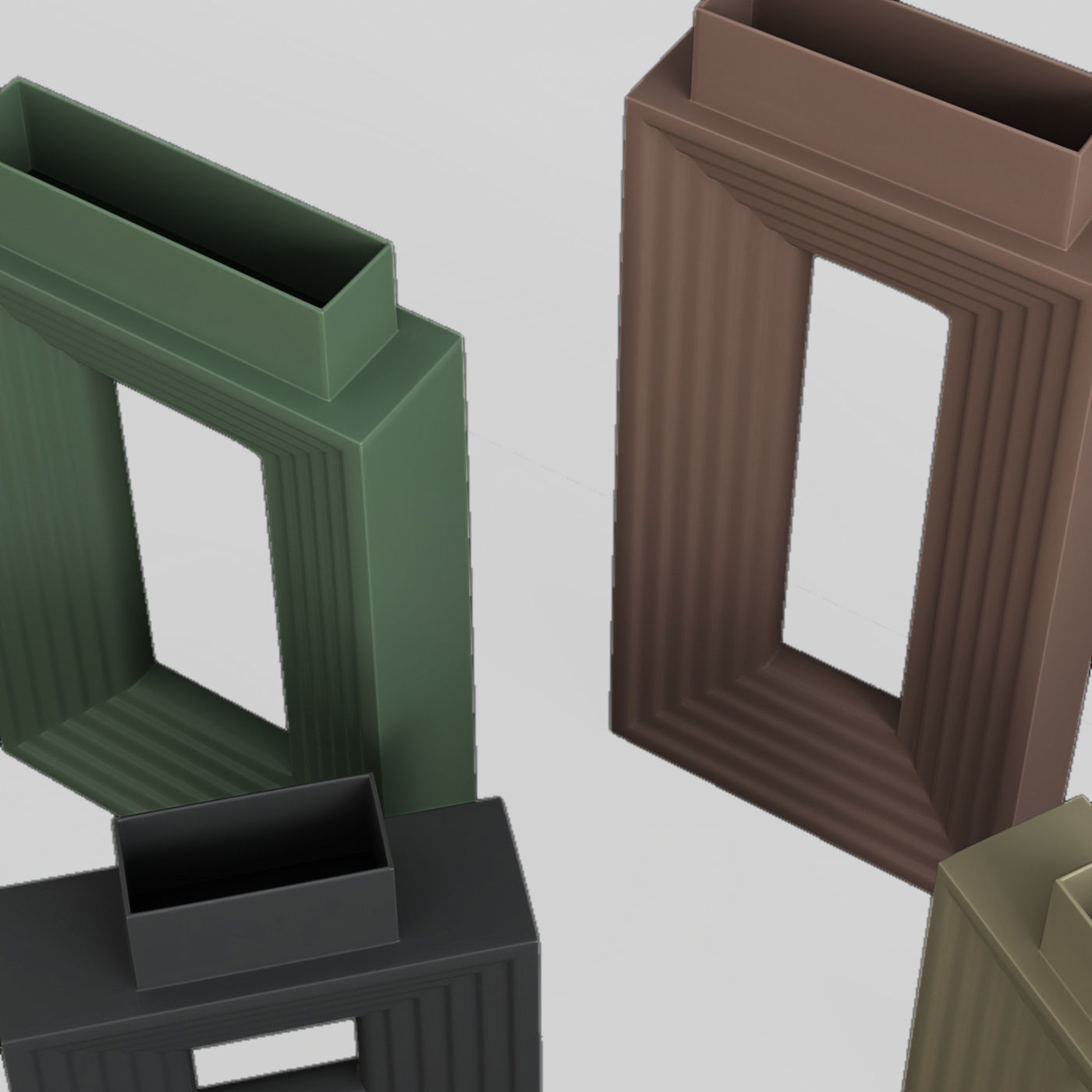 Vase 3D print model 3D model_6