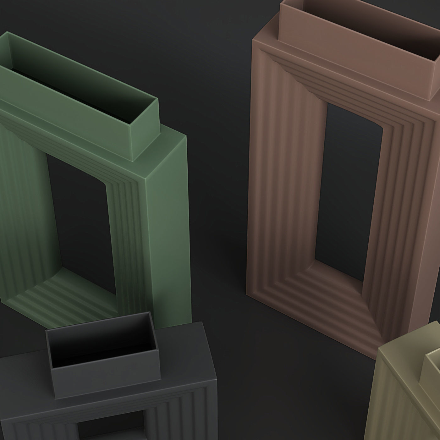 Vase 3D print model 3D model_7