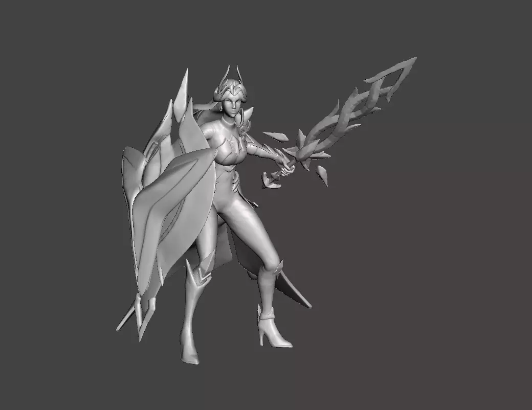 Crystalis Motus Leona 3D Model 3D print model_0