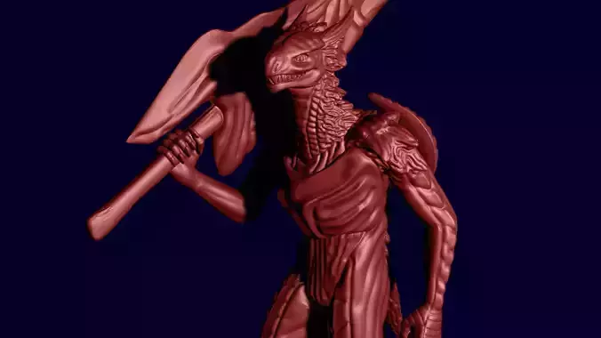 Half Dragon - Dark Souls - 3D Printable STL Model 3D print model
