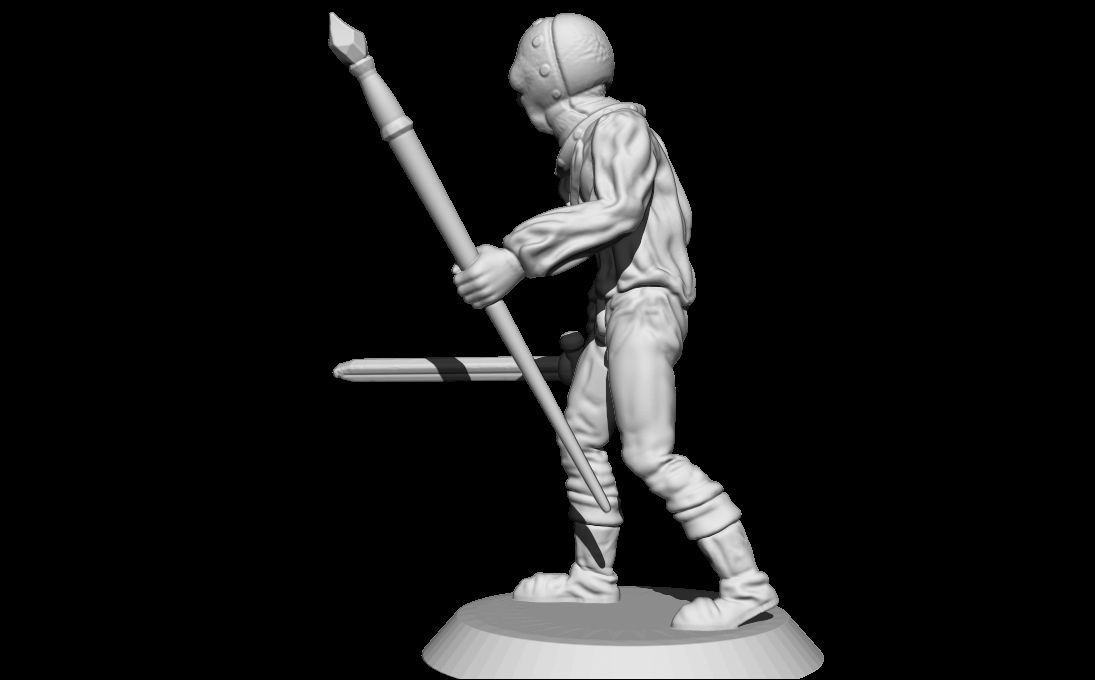 Prisoner - Elden Ring - 3D Printable STL Model 3D print model_2