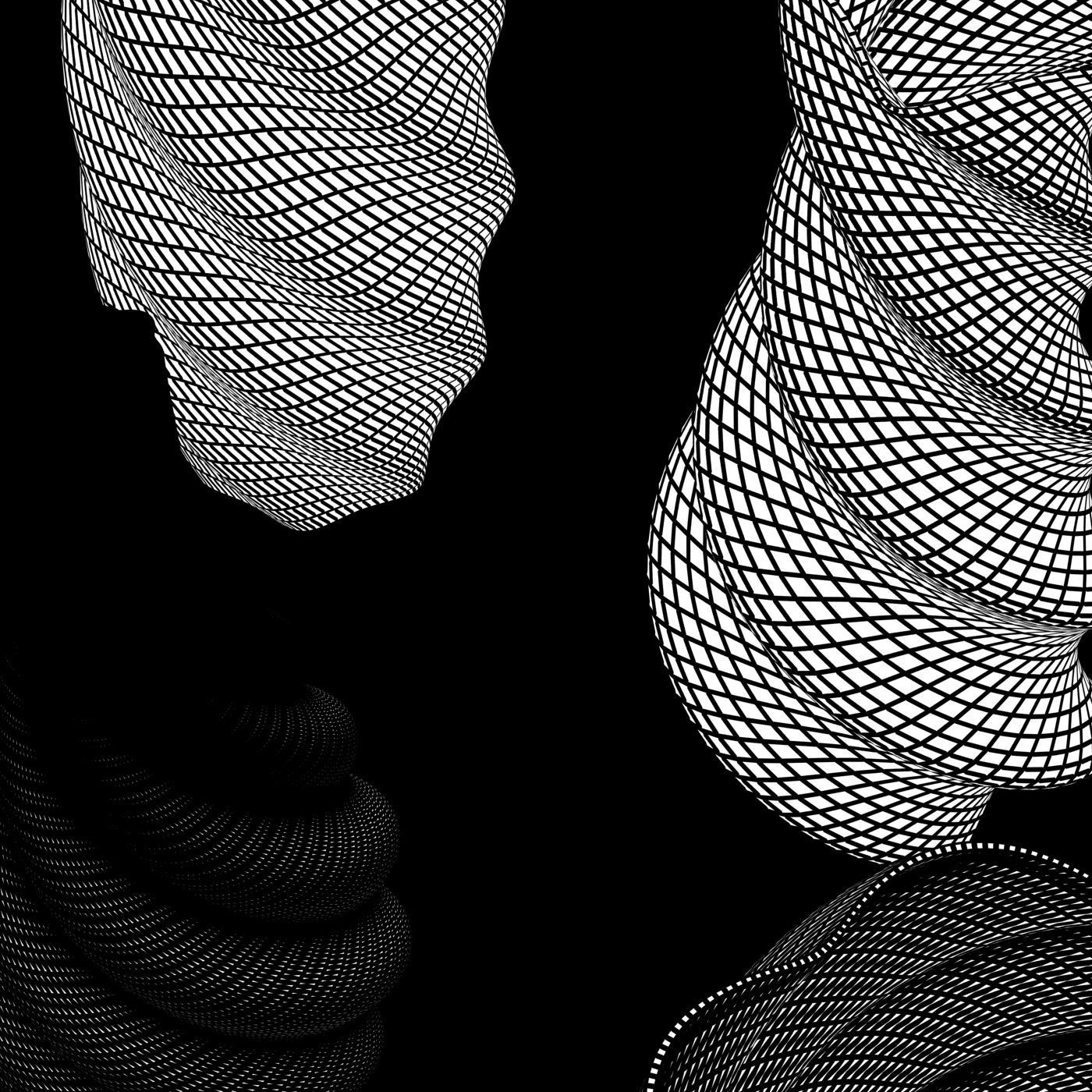 Twirl Vase 3D print model 3D model_10