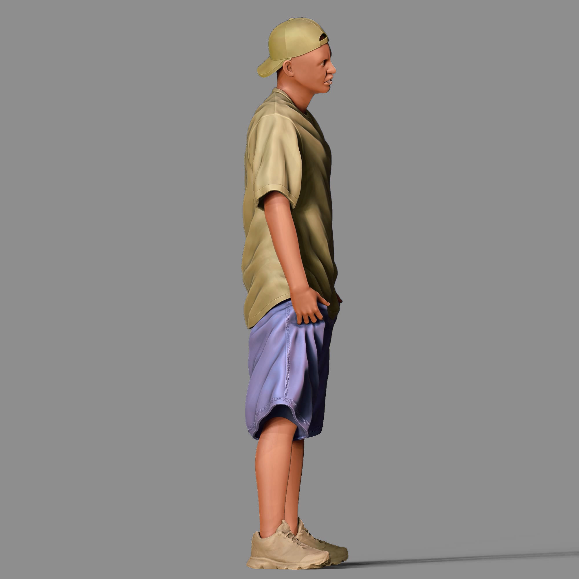 N5 Homies or hip hop Group 3D print model_27