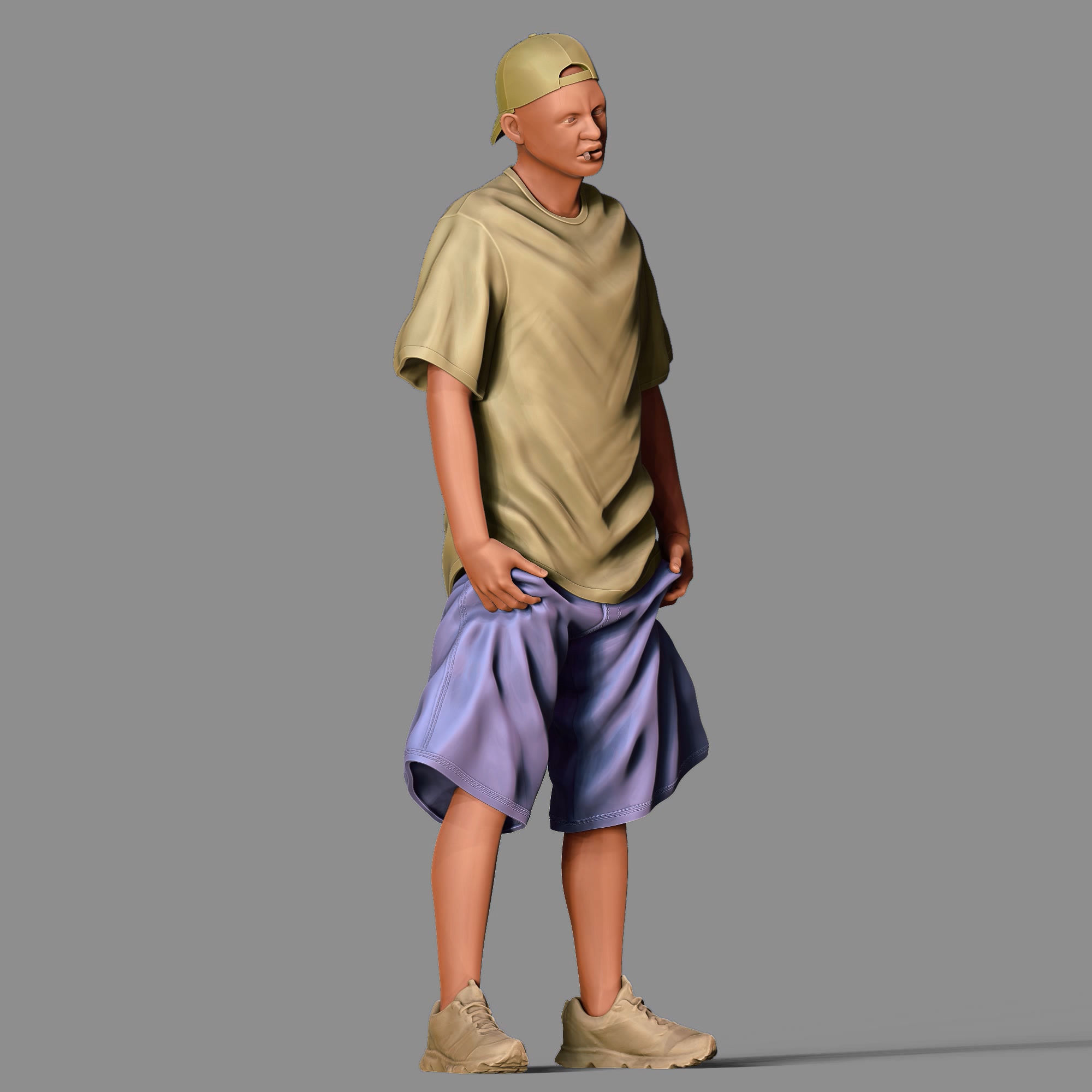 N5 Homies or hip hop Group 3D print model_1