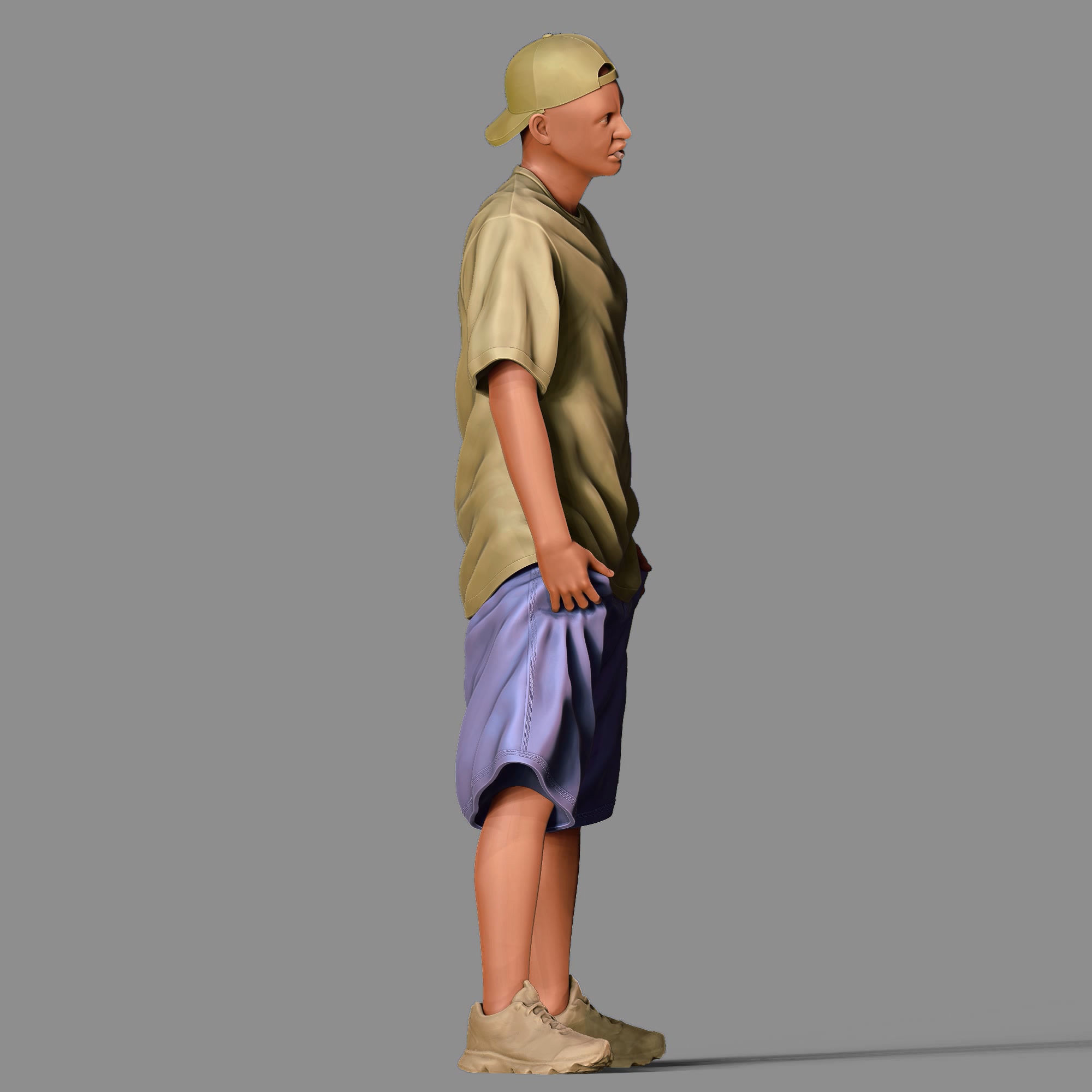 N5 Homies or hip hop Group 3D print model_3