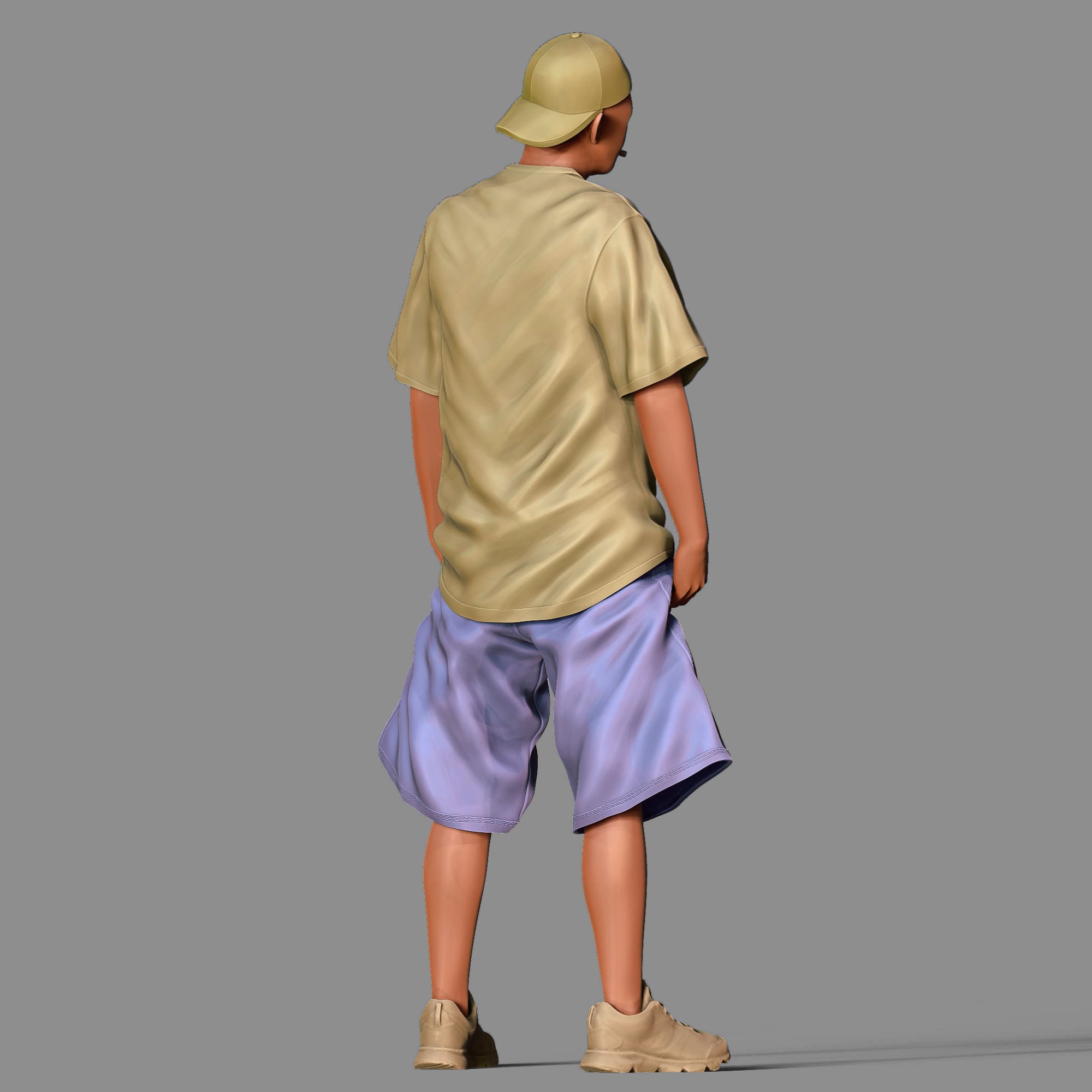 N5 Homies or hip hop Group 3D print model_31