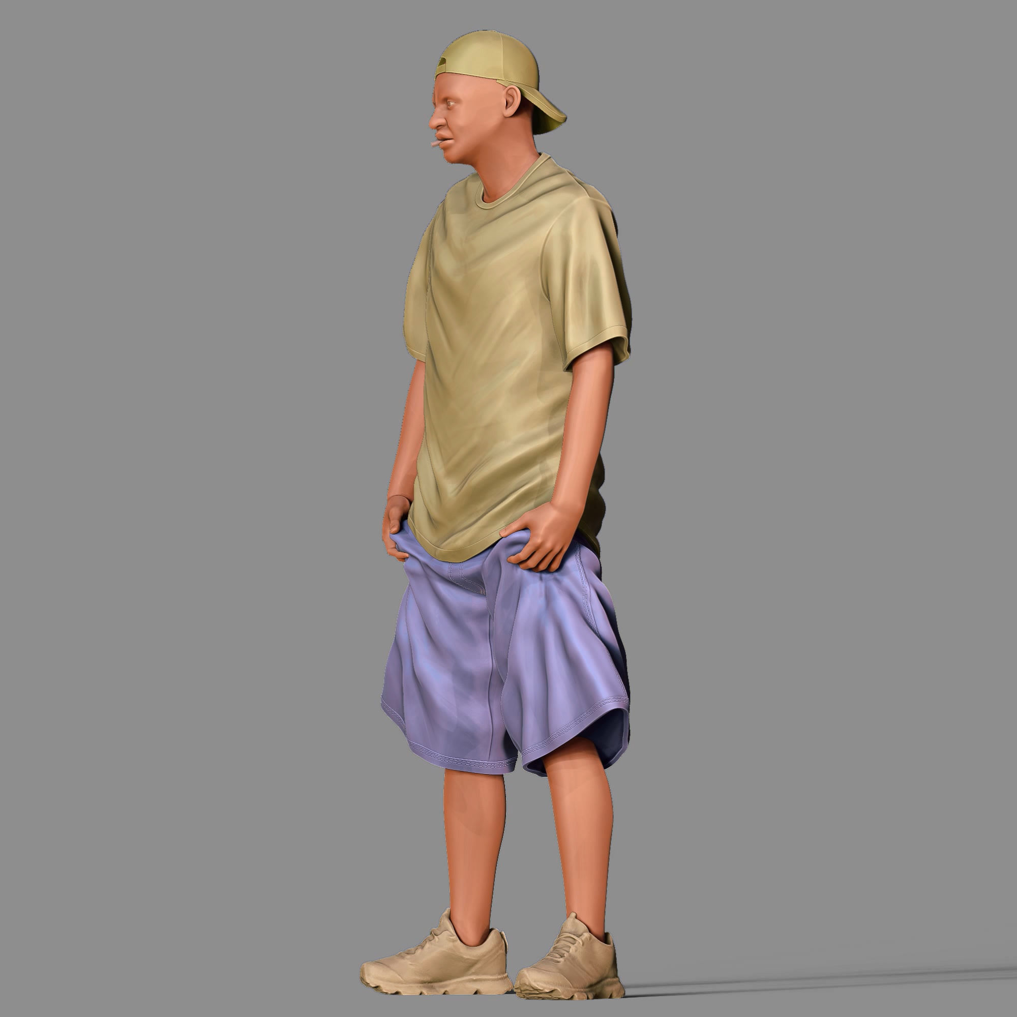 N5 Homies or hip hop Group 3D print model_18