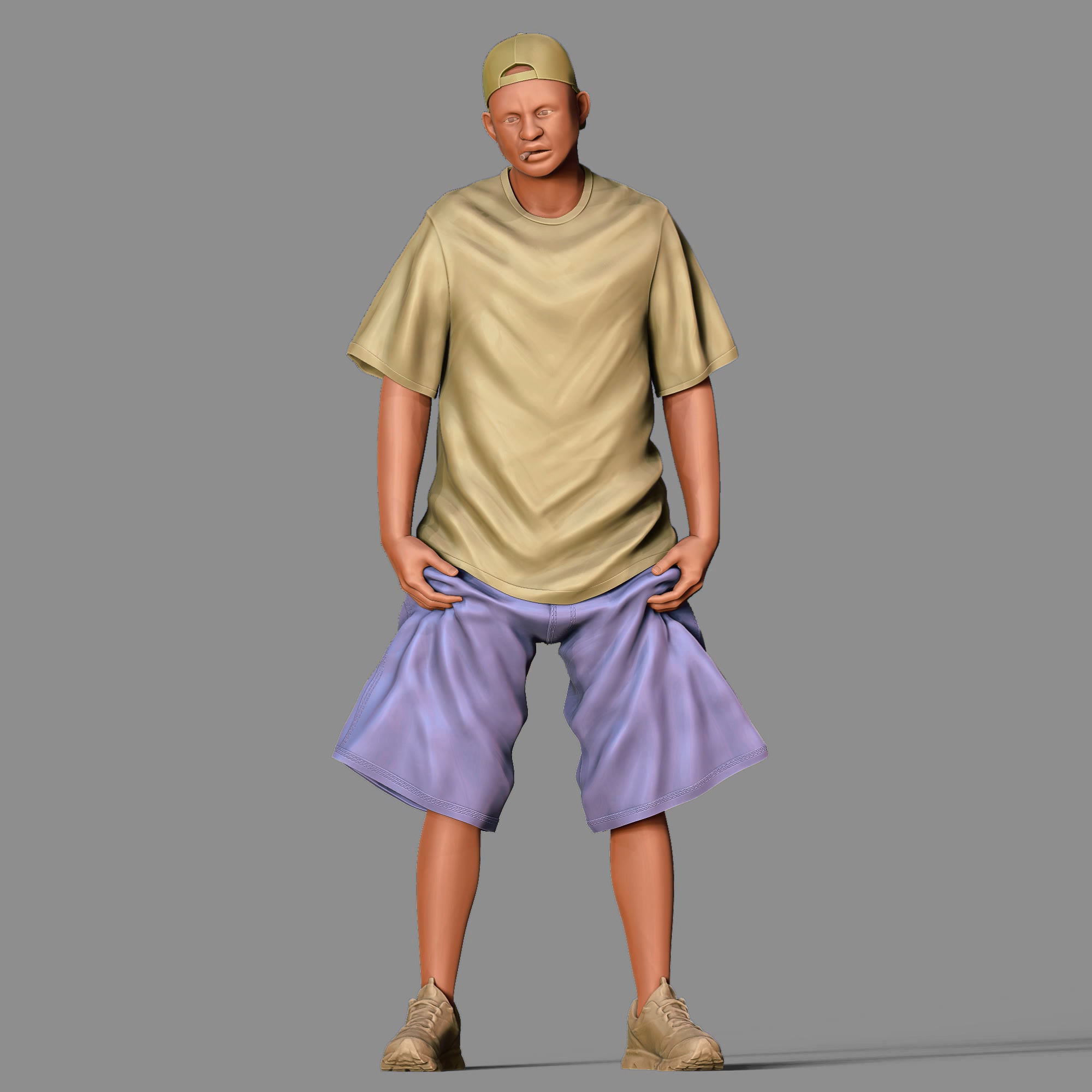 N5 Homies or hip hop Group 3D print model_22