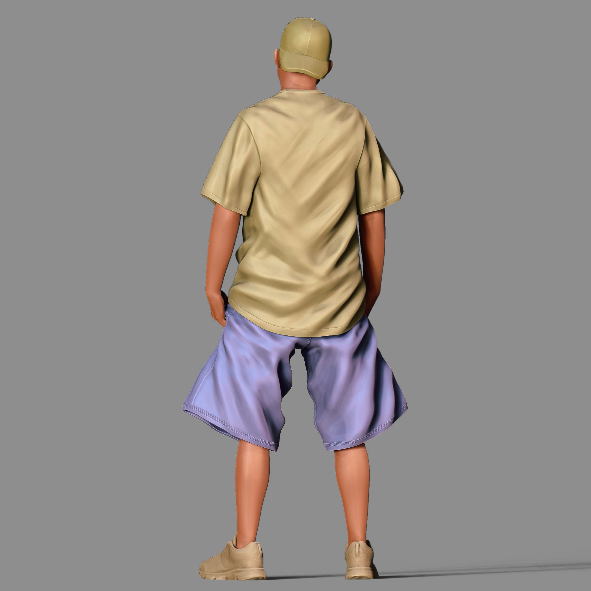 N5 Homies or hip hop Group 3D print model_11