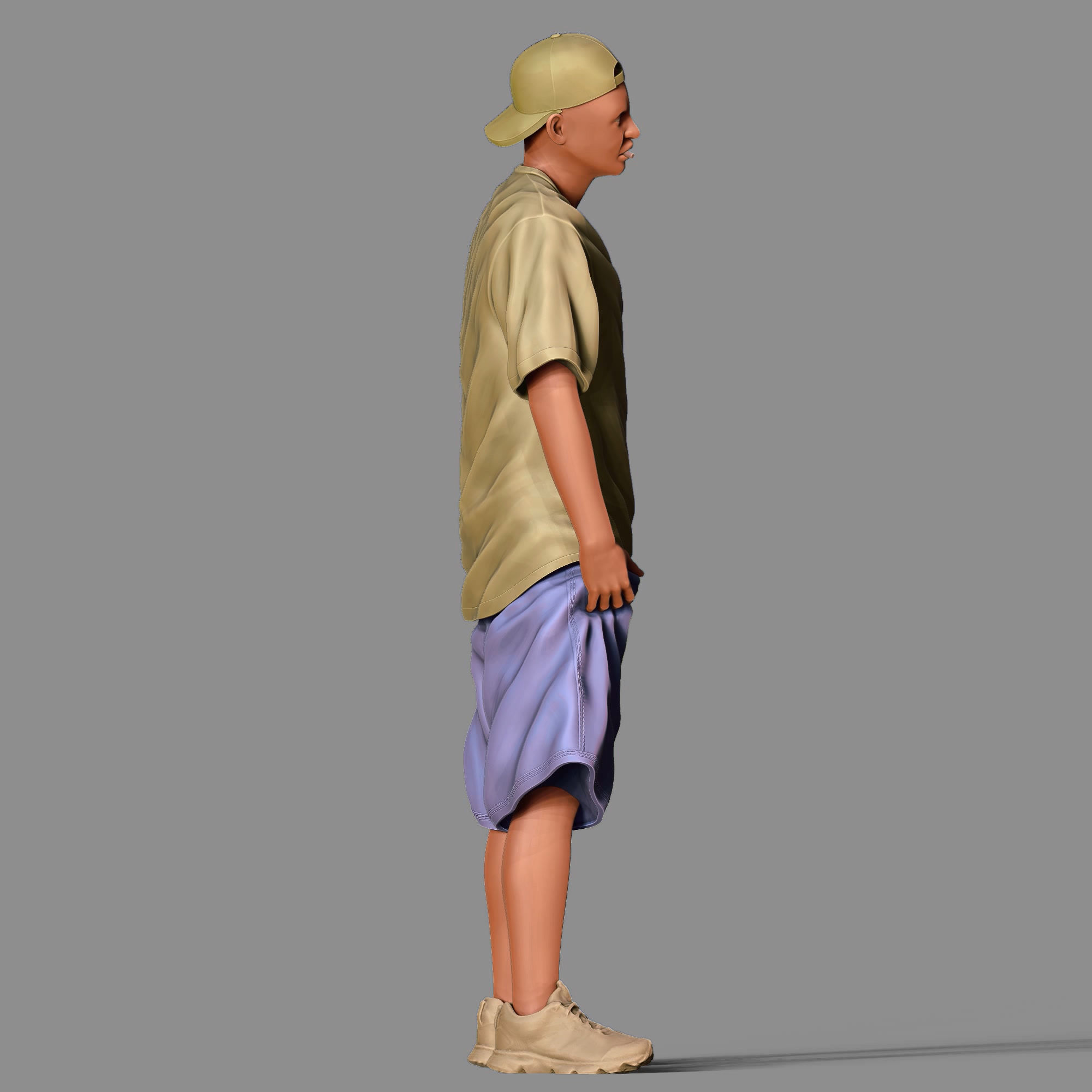 N5 Homies or hip hop Group 3D print model_4