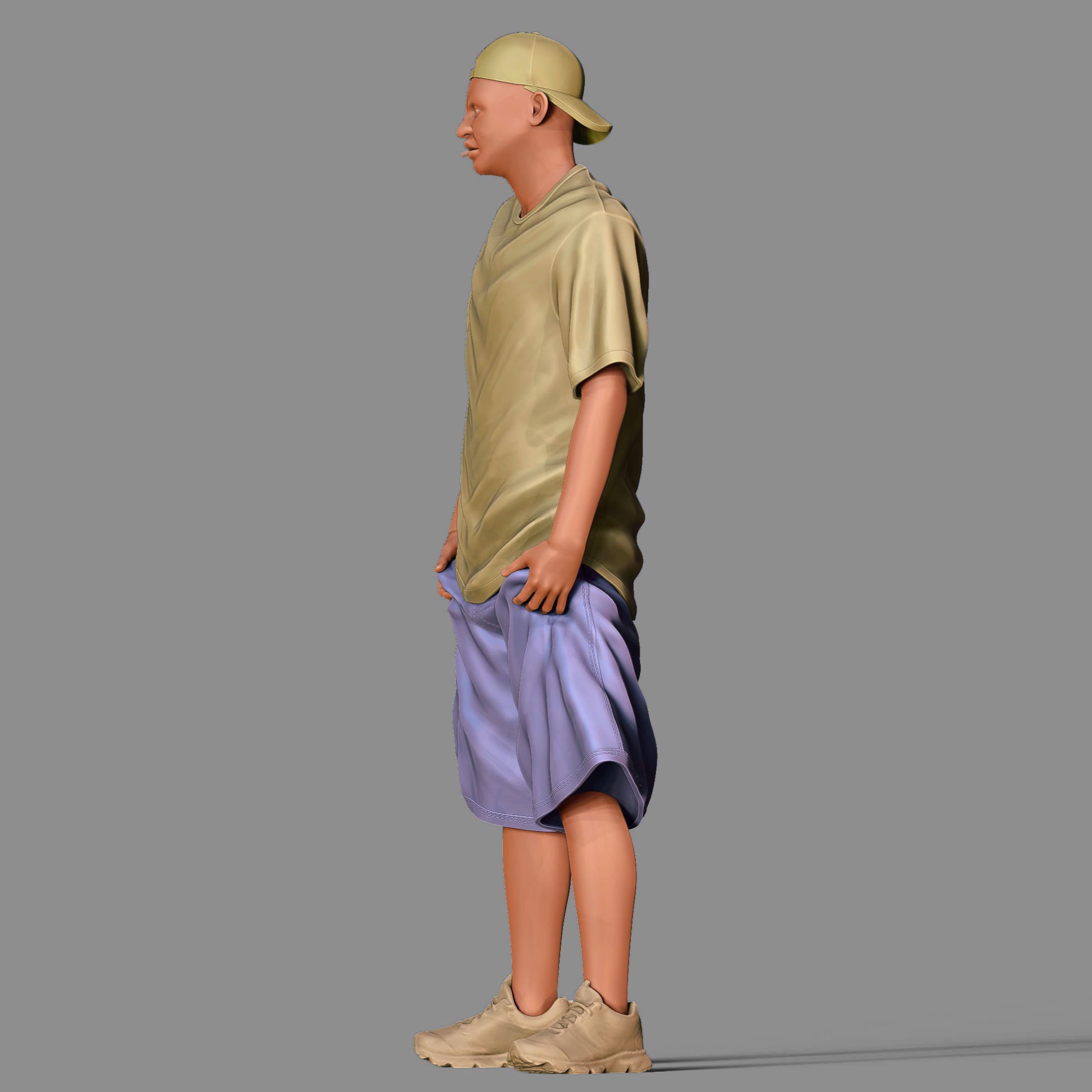 N5 Homies or hip hop Group 3D print model_17