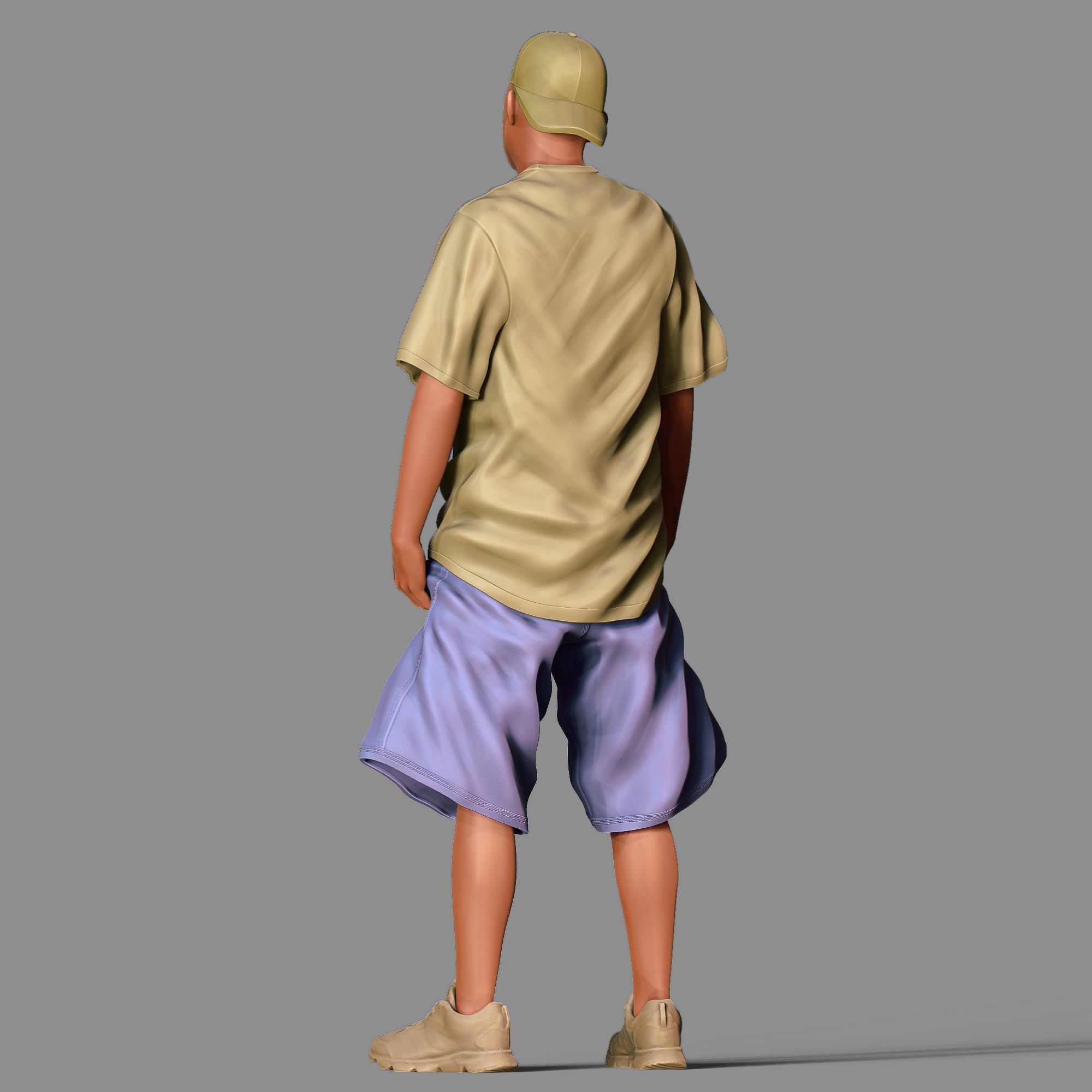 N5 Homies or hip hop Group 3D print model_12
