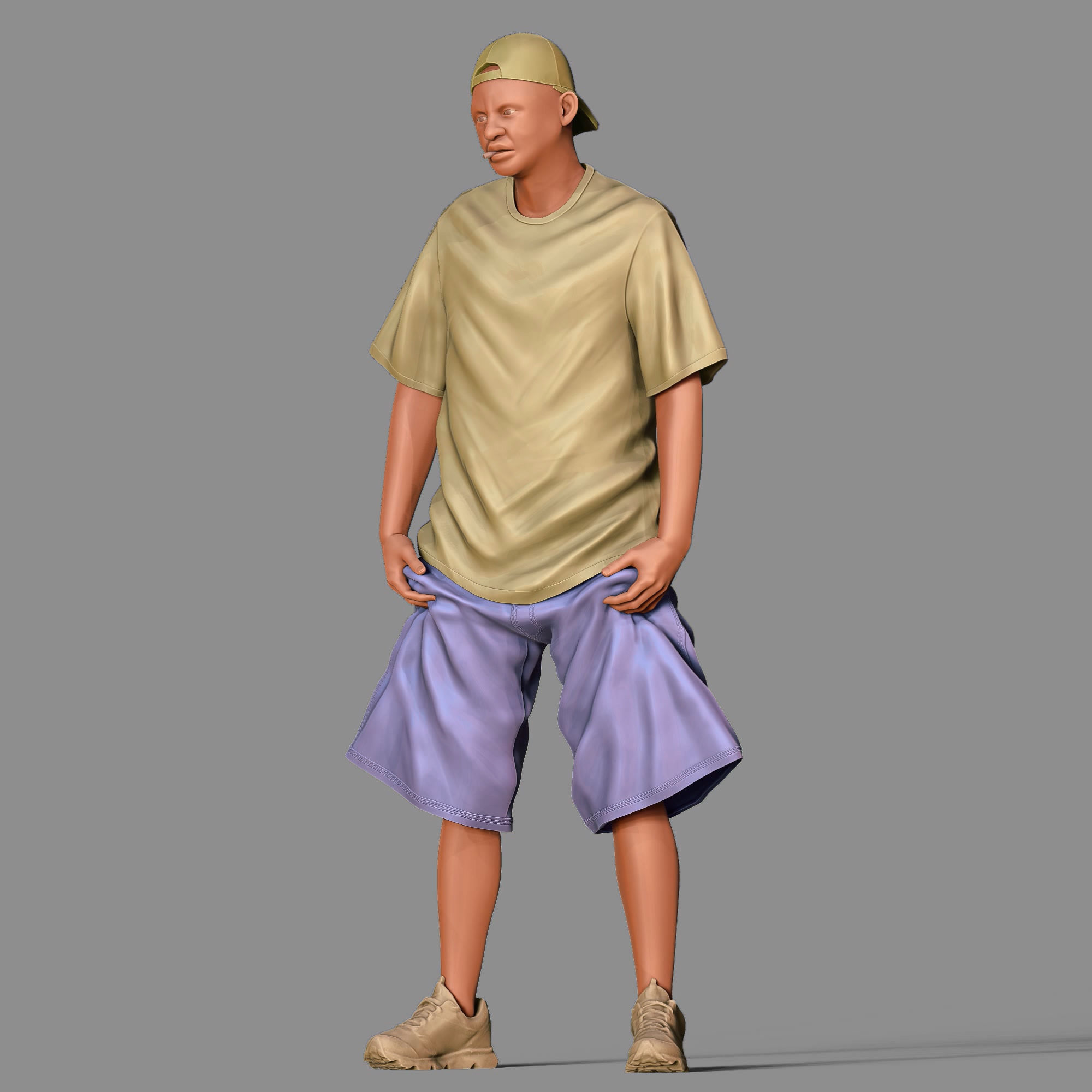 N5 Homies or hip hop Group 3D print model_20