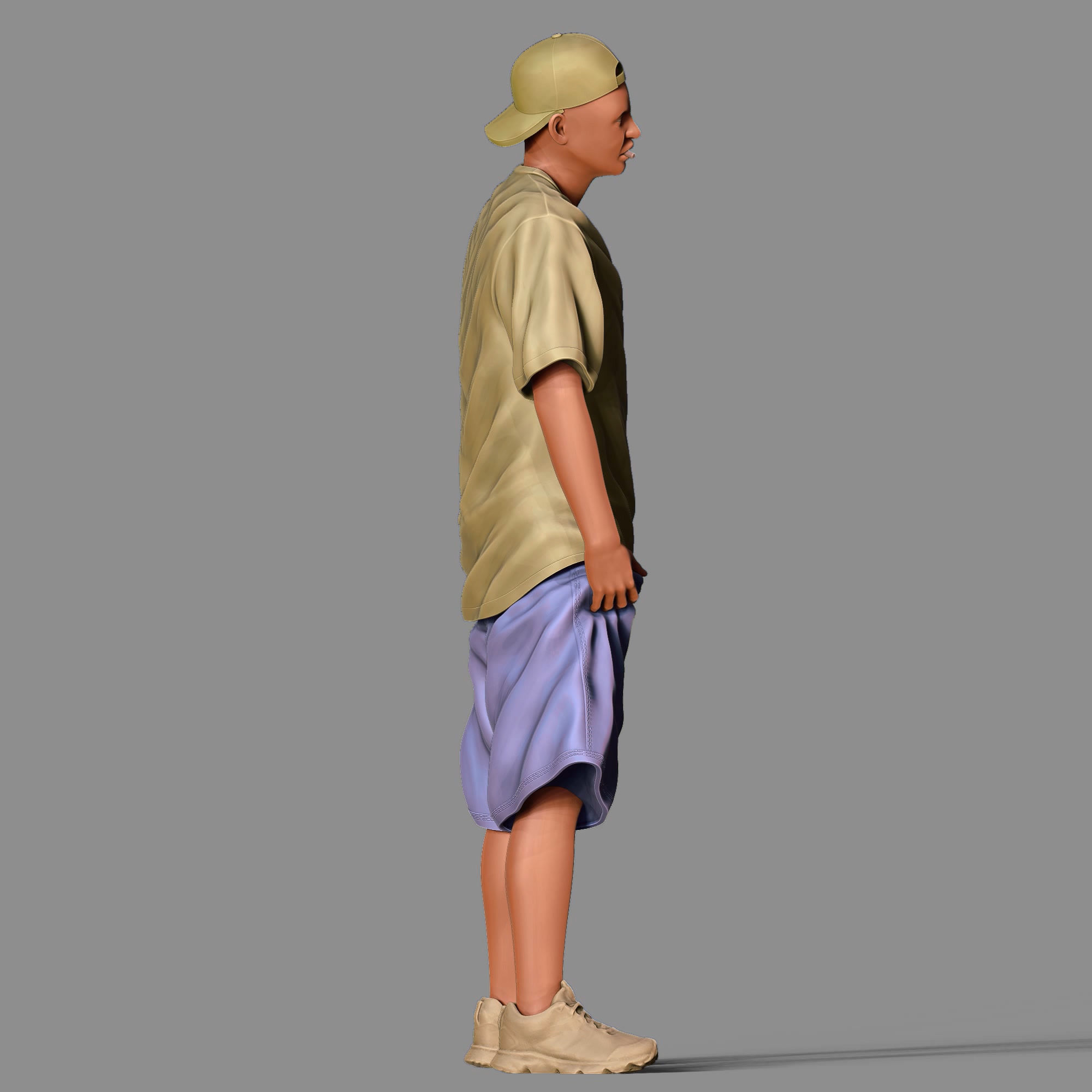 N5 Homies or hip hop Group 3D print model_25