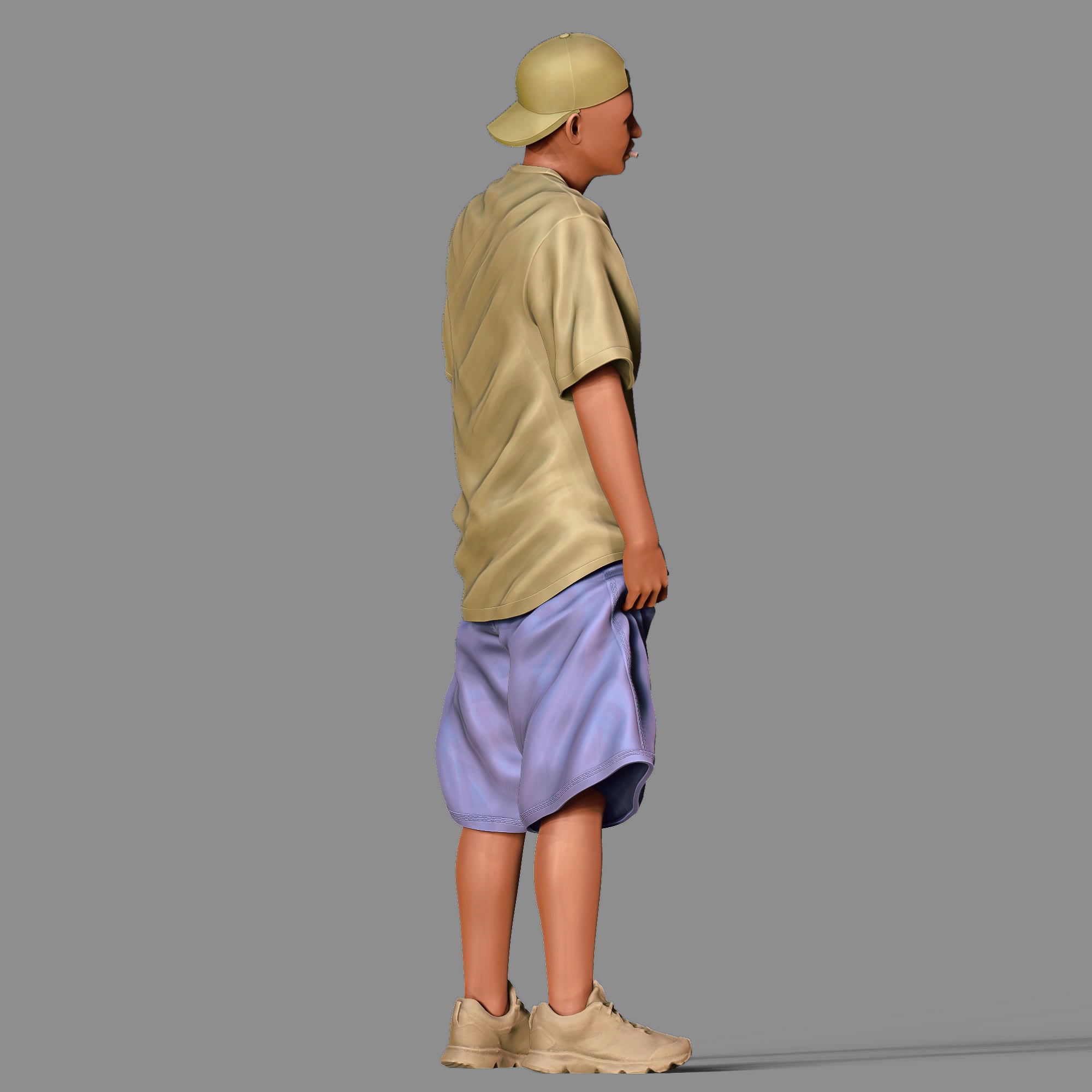 N5 Homies or hip hop Group 3D print model_26