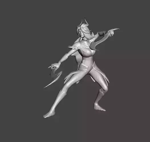 Faerie Court Katarina 3D Model 3D print model