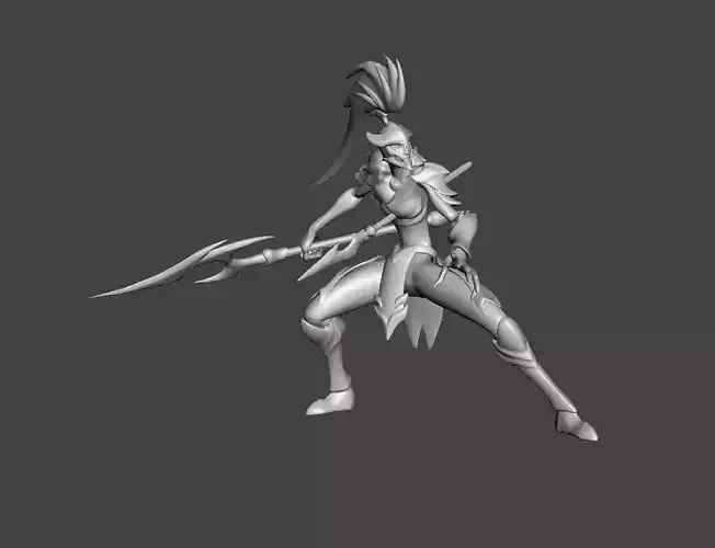 Faerie Court Kalista 3D Model 3D print model