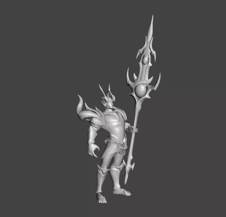 Nightbringer Jarvan IV 3D Model 3D print model