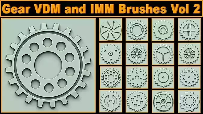 Gear VDM and IMM Brushes Vol 2