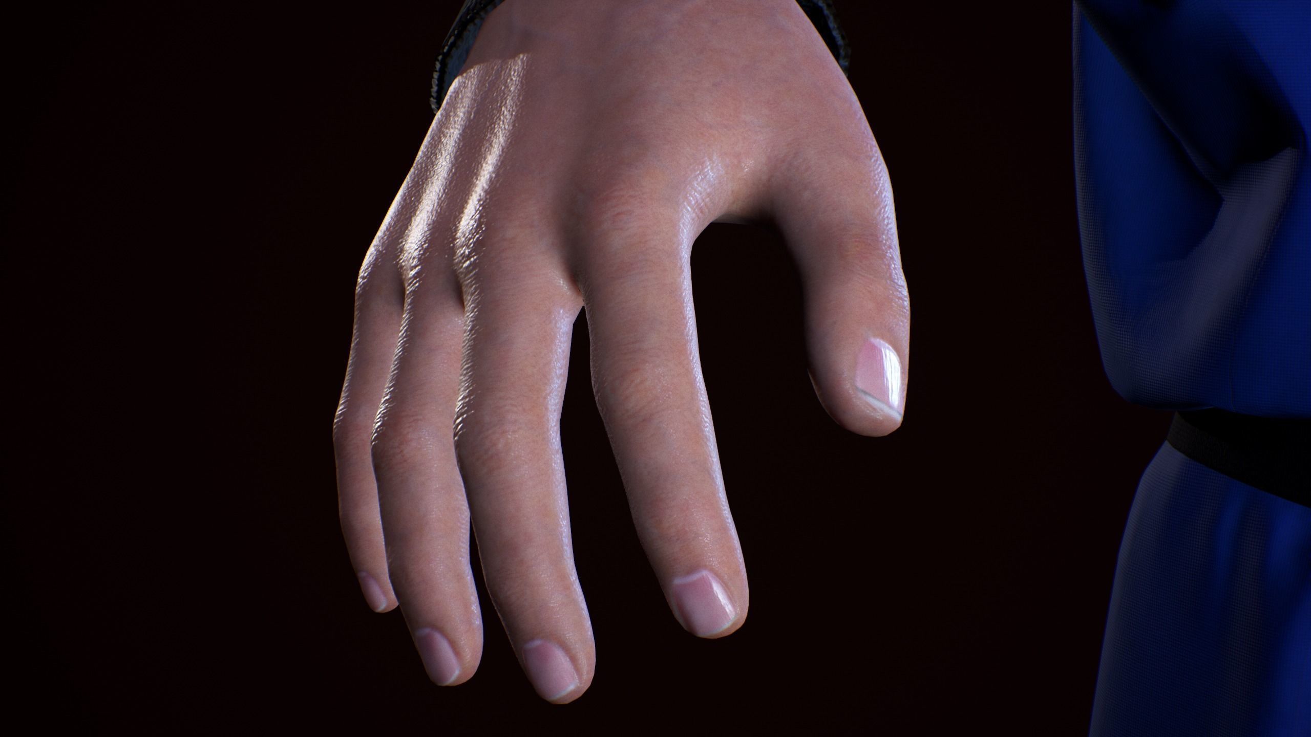 Ninja Color Pack Low-poly 3D model_15