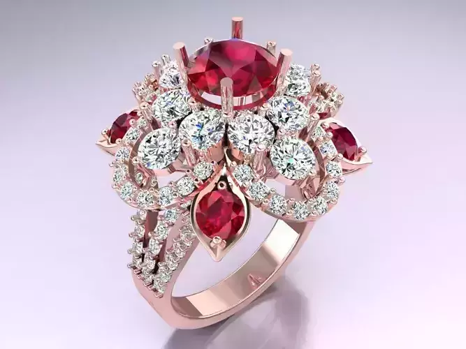 Diamond Ring - Womens Rings - N3598